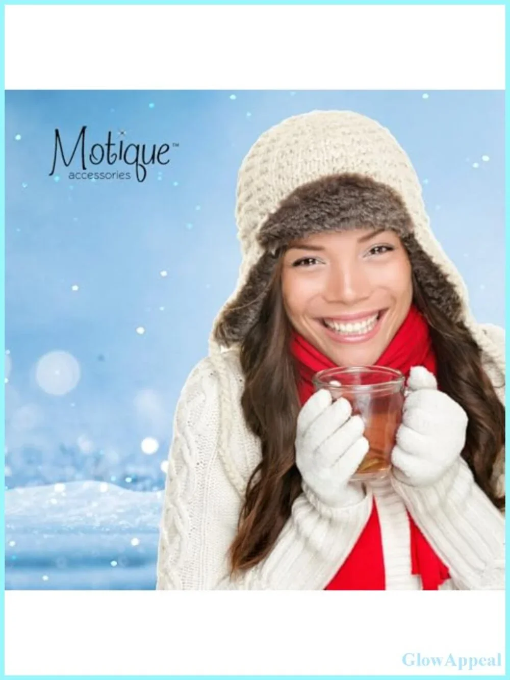 Cozy Chenille Knit Winter Gloves for Women - Soft Stretch Pull-On